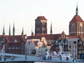 Widok na Główne Miasto w Gdańsku