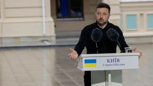 Prezydent Ukrainy Wołodymyr Zełenski