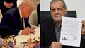 Donald Trump, Masud Pezeszkian