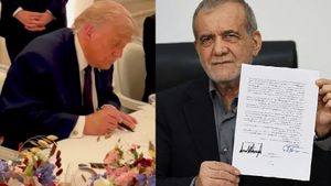 Donald Trump, Masud Pezeszkian