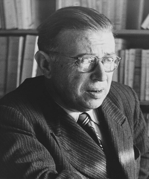 Jean-Paul Sartre - francuski filozof, powieściopisarz, dramaturg i eseista