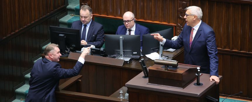 Słowne starcie Czarnka i Giertycha