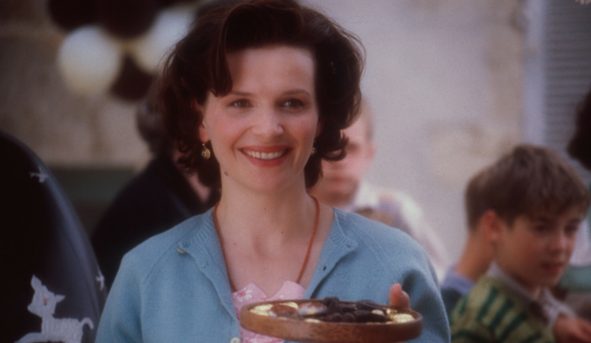 Juliette Binoche w filmie „Czekolada”