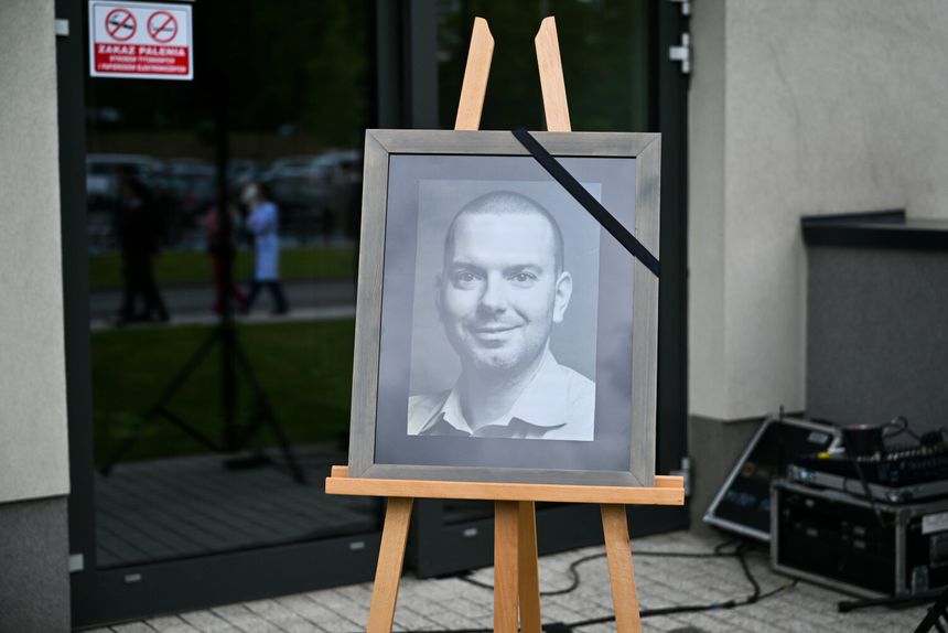 Zamordowany lekarz Tomasz Solecki