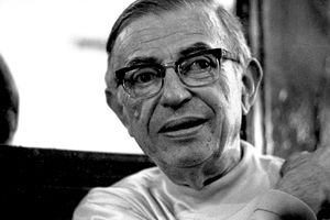 Jean-Paul Sartre - francuski filozof, powieściopisarz, dramaturg i eseista