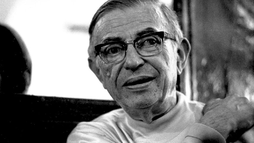 Jean-Paul Sartre - francuski filozof, powieściopisarz, dramaturg i eseista