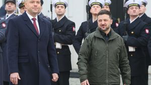 Nawrocki i Zełenski