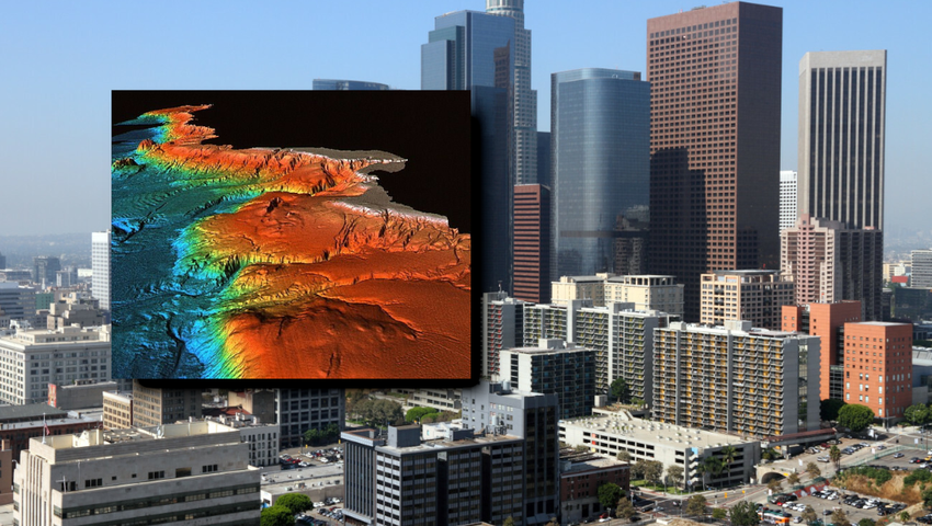 USA, ryzyko trzęsienia ziemi w Los Angeles