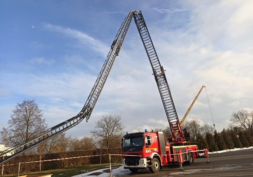 Drabiny Rosenbauer zostały wycofane z użycia