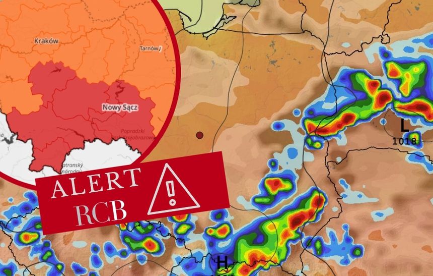 burze nad Polską