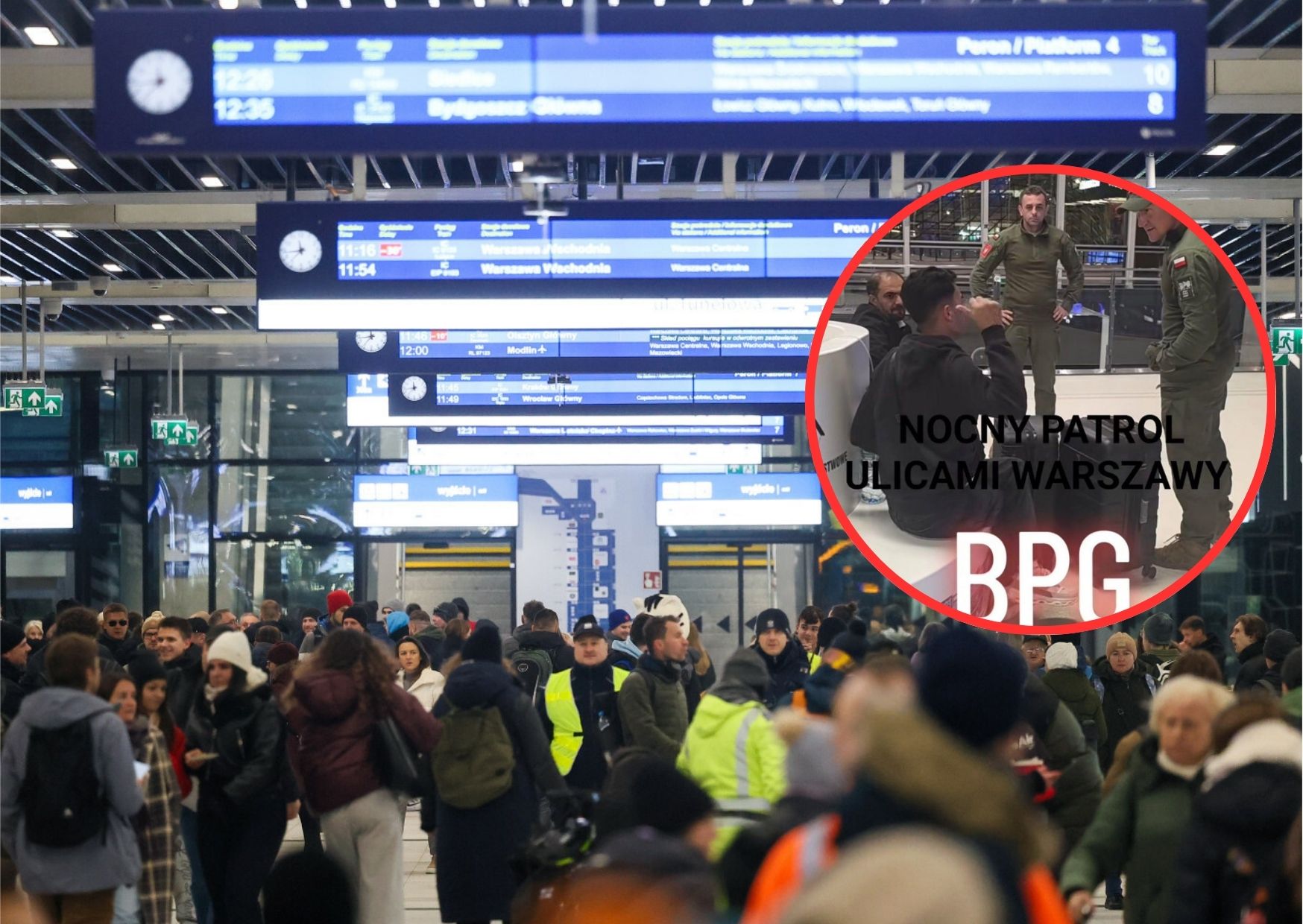 Samozwańcze patrole w Warszawie na celowniku służb. Policja przeszukała kilka miejsc