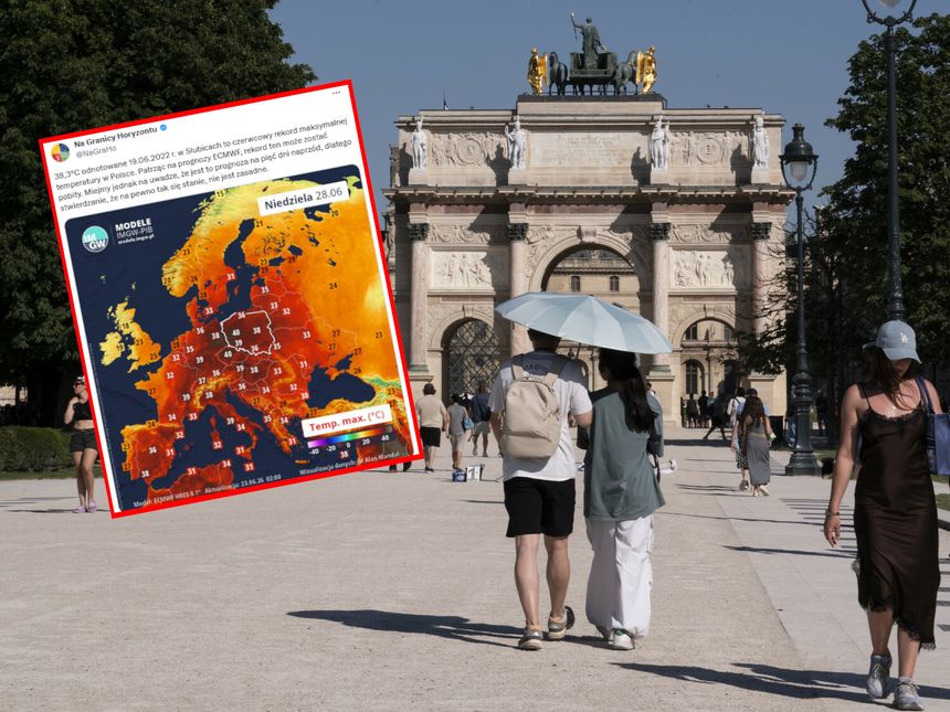 Upały we Francji
