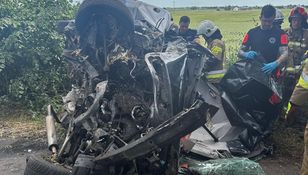 Wypadek w miejscowości Dąbie Kujawskie