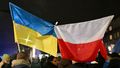 Polska i ukraińska flaga
