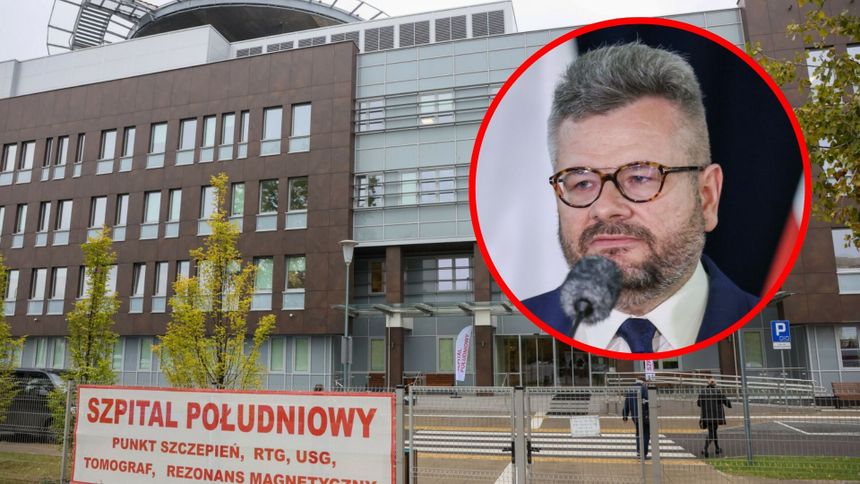 Szpital Południowy w Warszawie. Prokurator Antoni Skiba
