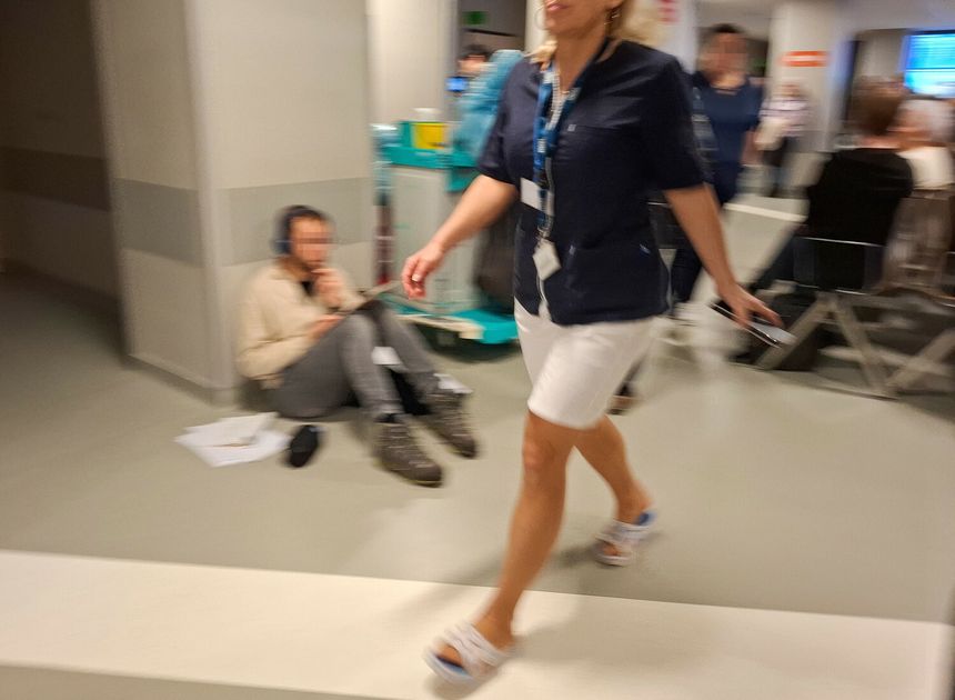 lekarka i kolejka do lekarza