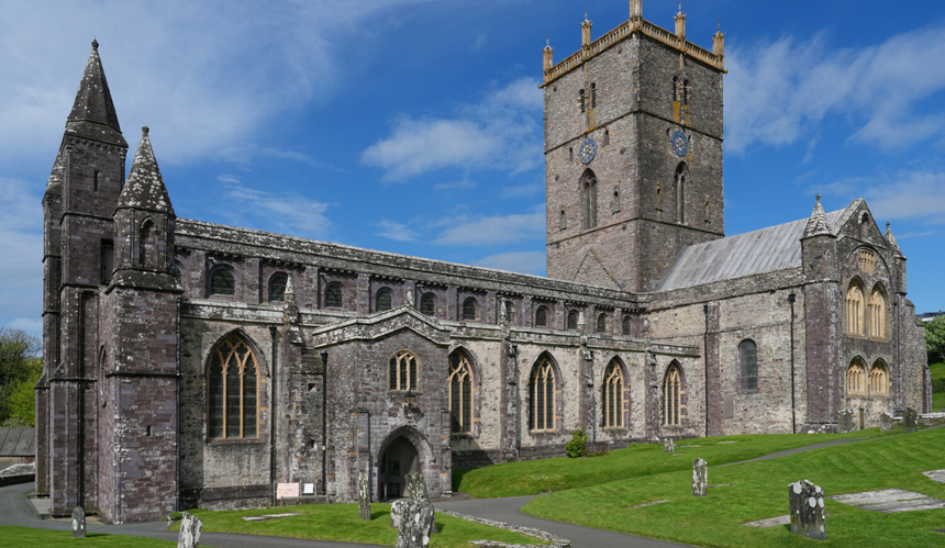 Kamienna katedra St Davids