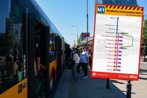 utrudnienia w metrze