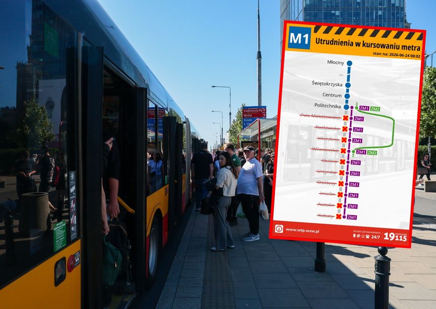 utrudnienia w metrze