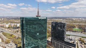 Wieżowiec Intraco przed rozbiórką