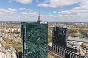 Wieżowiec Intraco przed rozbiórką
