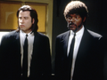 John Travolta i Samuel L. Jackson w filmie „Pulp Fiction”