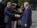 Prezydent Karol Nawrocki i prezydent Donald Trump