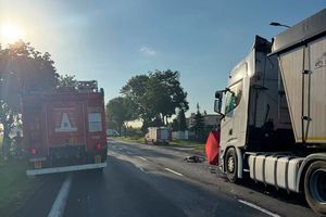 Miejsce wypadku w Kamionnej