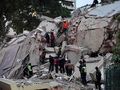 Zawalone budynki po trzęsieniach ziemi w Wenezueli