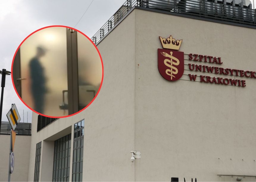 Niebezpieczny incydent w Szpitalu Uniwersyteckim w Krakowie