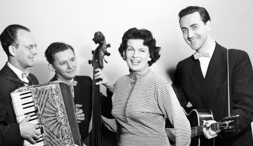 Maria Koterbska z zespołem