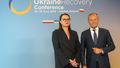 Julija Swyrydenko premierka Ukrainy, Donald Tusk