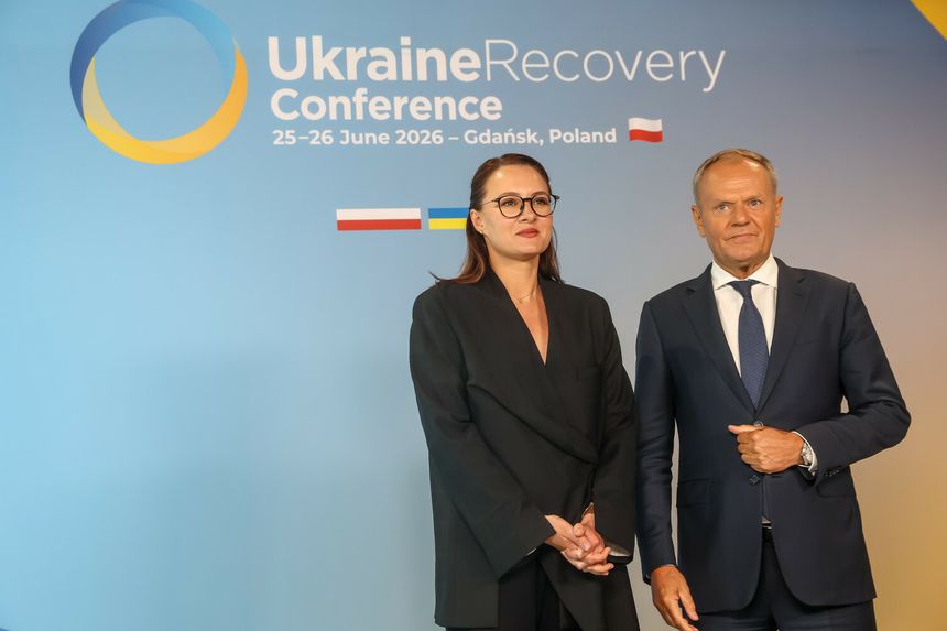Julija Swyrydenko premierka Ukrainy, Donald Tusk