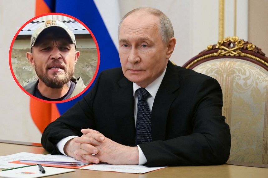 Władimir Putin i Aleksandr Łunin