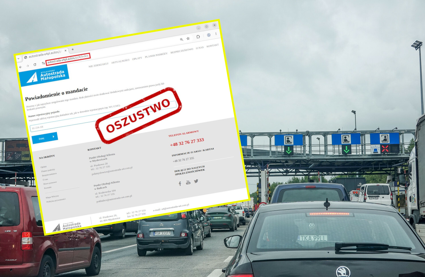 Uwaga kierowcy! SMS-y z fałszywymi mandatami. „Krótkie terminy płatności”