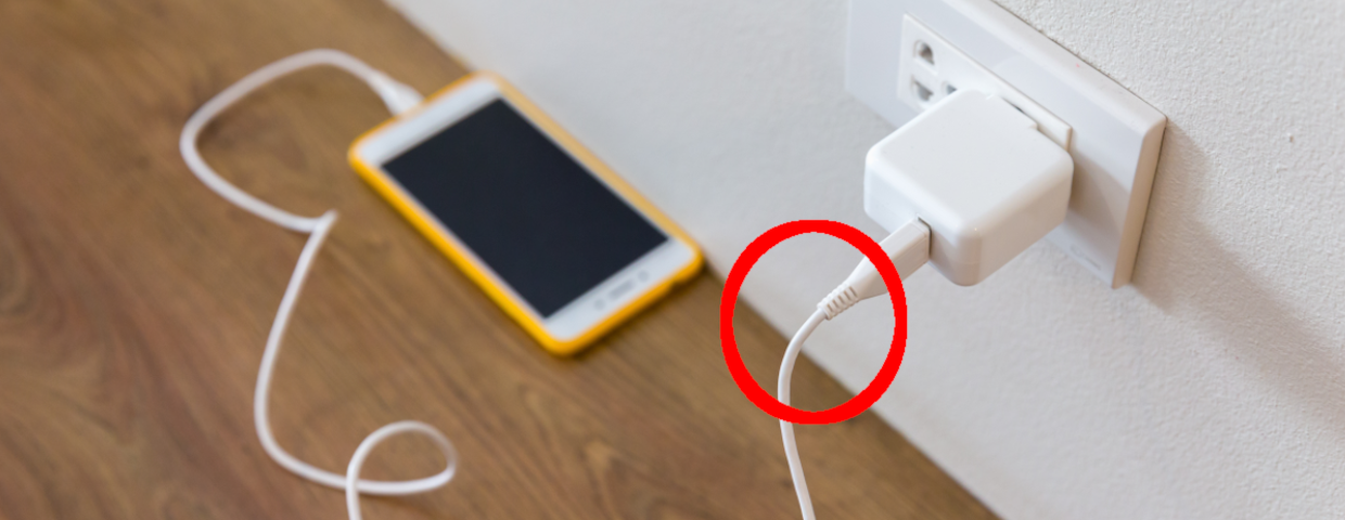 Bezpieczne ładowanie telefonu