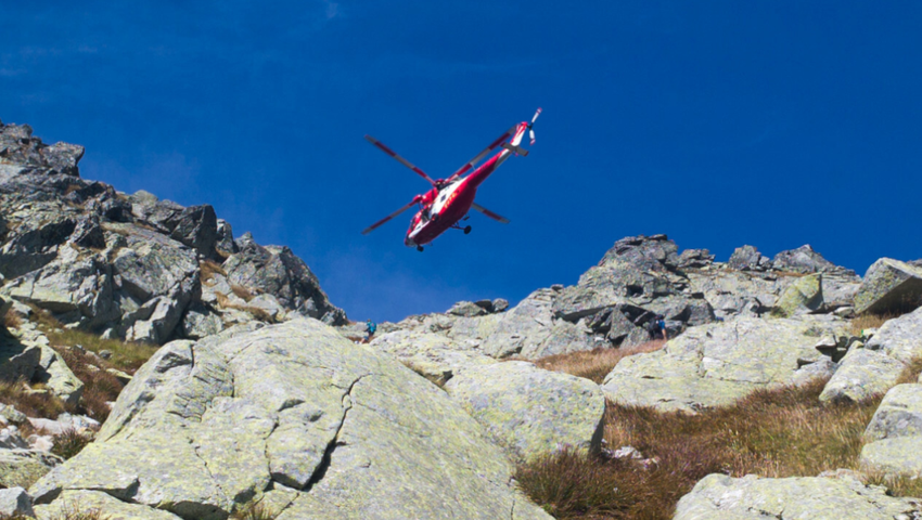 Tatry. Akcja ratunkowa TOPR na Orlej Perci