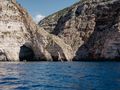Formacje skalne na Comino na Malcie
