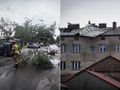 Skutki nawałnic na Podkarpaciu