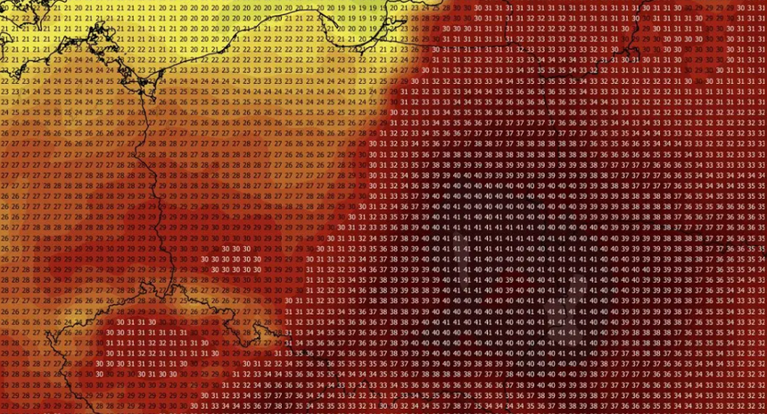 Maksymalna temperatura 15.07