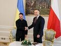 Wołodymyr Zełenski i Karol Nawrocki