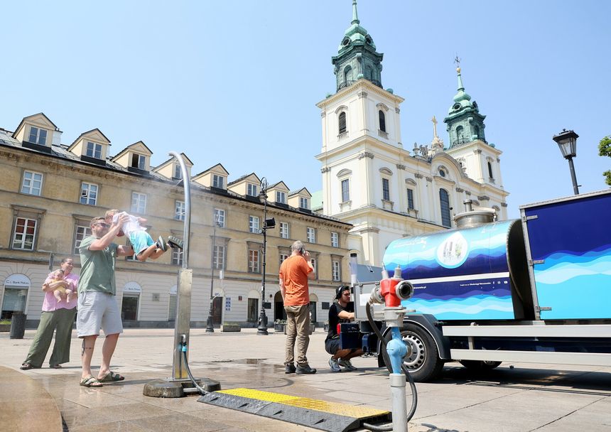 Upały w Warszawie