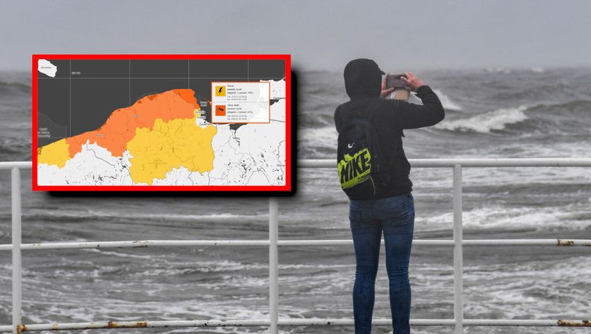 alerty i pogoda nad Bałtykiem, IMGW