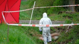 Policja na miejscu zbrodni