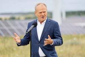 Premier Donald Tusk w Kleczewie