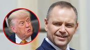 Prezydent Karol Nawrocki. Prezydent USA Donald Trump