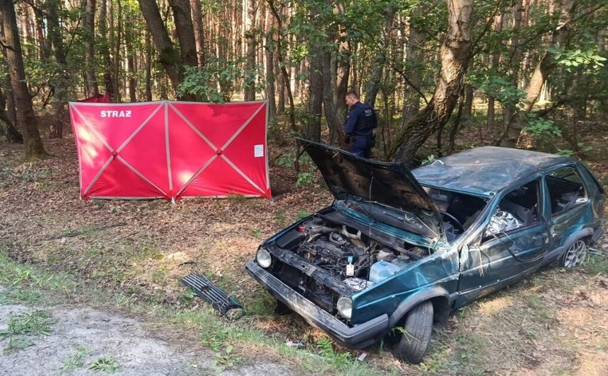 Wypadek w miejscowości Wólka Żabna