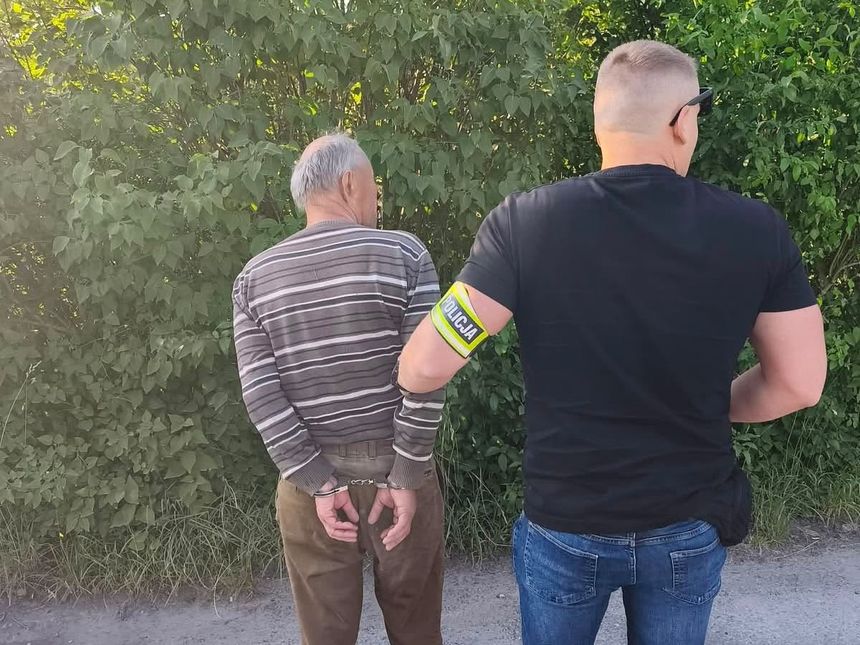 Policja schwytała poszukiwanego 65-latka w Kielcach