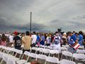 Ewakuacja uczestników obchodów 250-lecia niepodległości USA