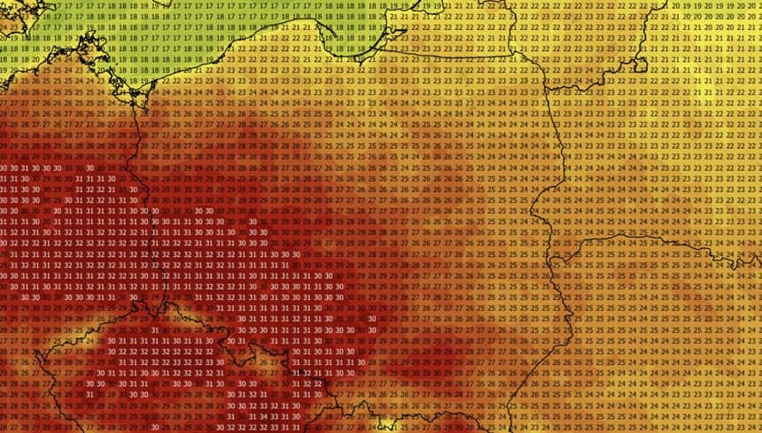Temperatura maksymalna 16.07